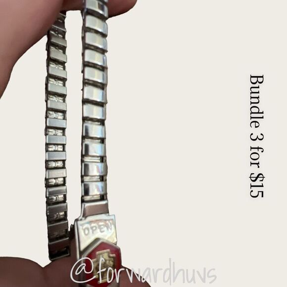 Diabetic Alert Bracelet - Bracelet Only No Wallet Card - Picture 5 of 10